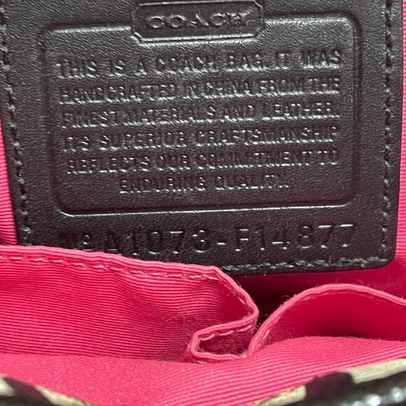 Coach signature small/medium size satchel - Picture 3 of 10